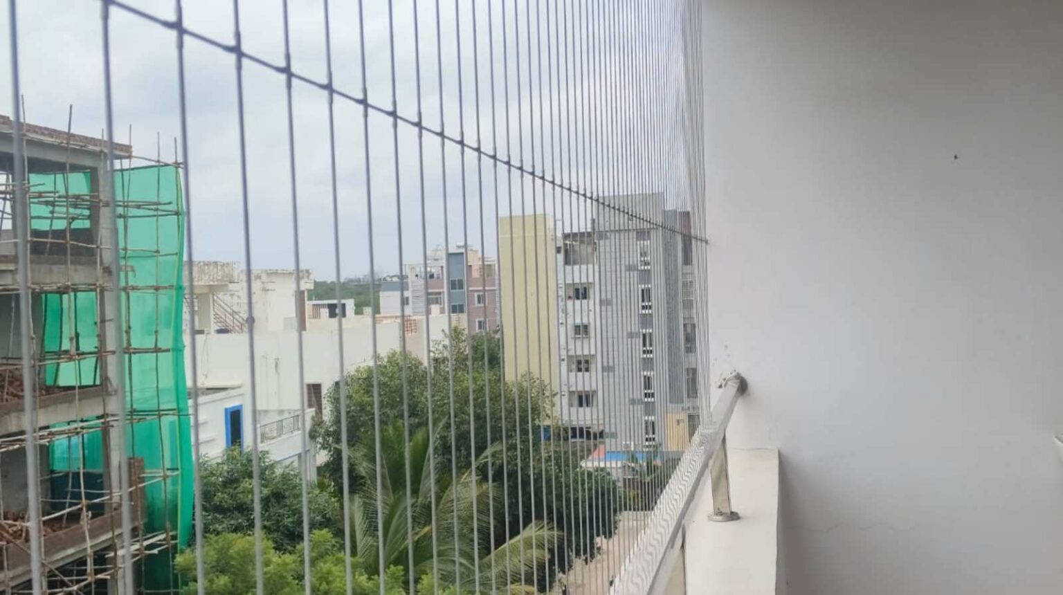 Balcony Safety Nets Installation